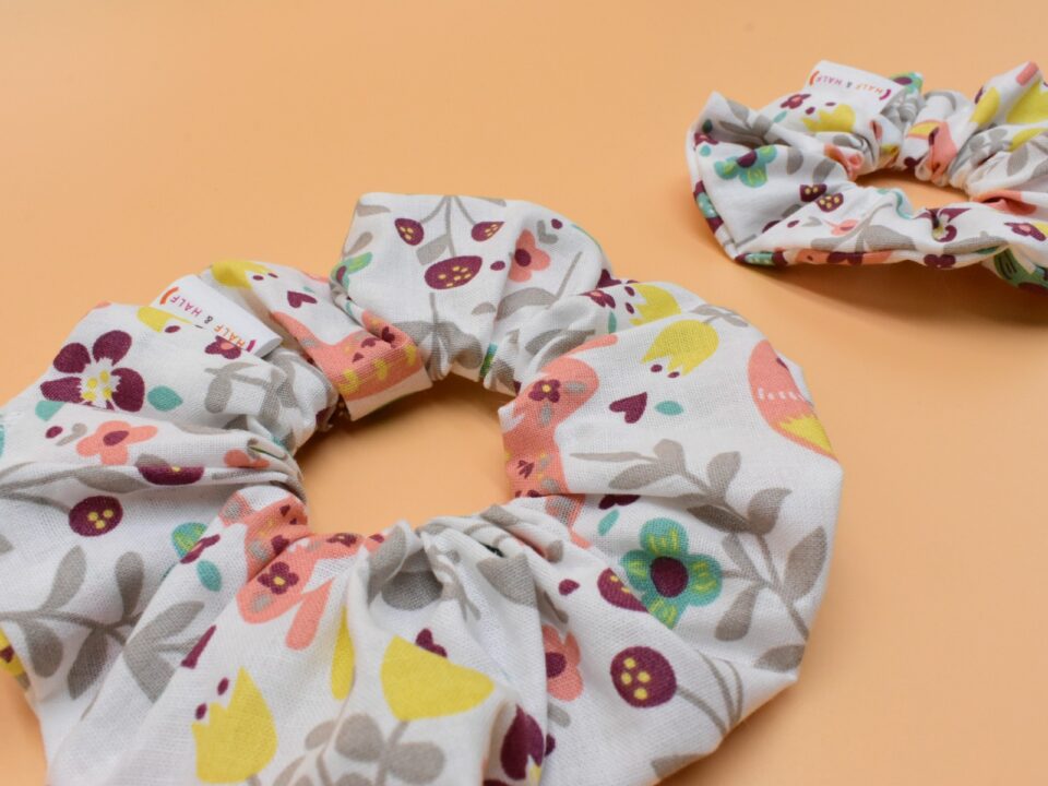 mommy and me scrunchie set fox